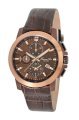 Kenneth Cole New York Men's KC1884 Dress Sport Brown Dial and Brown Strap Watch