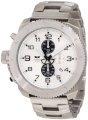  Vestal Men's RES007 Silver White Black Chronograph Watch