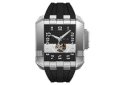 RSW Men's 7110.MS.R1.12.D1 Crossroads Square Automatic Diamond Black Rubber Watch