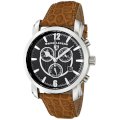 Swiss Legend Men's SL-50085-01-ABR31M Crusader Light Brown Alligator Chronograph Watch