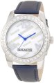 Lancaster Women's OLA0477BN-BL Non Plus Ultra Mother-Of-Pearl Dial Navy Silk Watch