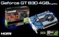 Inno3D GeForce GT 630 4GB Single (NVIDIA GeForce GT 630 4GB, GDDR3 4GB, 128-bit, PCI-E 2.0)