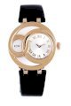 RSW Women's 6025.PP.L1.5.00 Wonderland Round Rose Gold Pvd Silver Dial Patent Leather Watch
