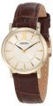 Roamer of Switzerland Women's 934857 48 15 09 Limelight Gold PVD Silver Dial Brown Leather Watch
