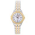 Seiko Women's SXDE22 Two Tone Stainless Steel Analog with Mother-Of-Pearl Dial Watch