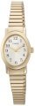 Timex Women's T2M568 Cavatina Gold-Tone Case Expansion Band Champagne Dial Watch
