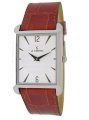 Le Chateau Men's 7022M- INDX-WHT Darvesi Collection All steel Leather Band Watch