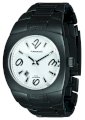 Vestal Unisex MTR032 Gear-head IP Matte Black White Dial Watch