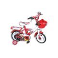 Xe đạp 2 bánh 12in K.5 2 màu đỏ trắng M876-X2B