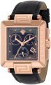 Versace Women's 88C80SD008 S009 Reve Carrè Chronograph Rose-Gold Plated Mother-Of-Pearl Diamond Watch