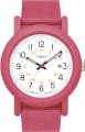 Timex Originals T2N365 Ladies Originals White Dial Pink Strap Watch