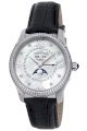 Louis Erard Women's 44204SE10.BDC02 1931 Automatic Black Leather Perpetual Date Diamond Watch