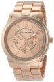  Vernier Women's VNR205 Round Rose-Tone Bracelet Quartz Watch