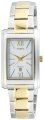 Timex Mens Classic White INDIGLO Dial Two Tone Stainless Steel Bracelet Watch T2N284