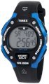 Timex Men's T5K5219J Sport Ironman Black and Bright Blue Full Size 30 Lap Watch