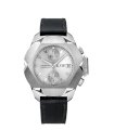 RSW Men's 4400.MS.V1.5.00 Nazca Stainless-Steel Automatic Chronograph Black Leather Date Watch