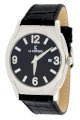 Le Chateau Men's Slim Leather Strap Watch with Date Display #7014M-1