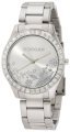 Morgan Women's M1010SMSS Stainless Steel Bracelet Floral Dial Watch