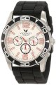 Viceroy Men's 40351-75 Red Day Date Black Rubber Watch