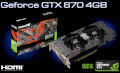 Inno3D GeForce GTX 670 4GB (NVIDIA GeForce GTX 670, GDDR5 4GB, 256-bit, PCI-E 3.0)