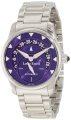 Louis Erard Women's 92600AA07.BMA16 Emotion Automatic Purple Dial Steel Date Watch