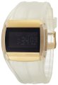 Vestal Men's CRU012 Crusader Gold Ion-Plated Clear Polyurethane Surf Watch
