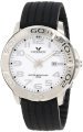 Viceroy Men's 40315-15 White Dial Black Rubber Date Watch
