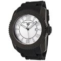 Swiss Legend Men's 20068-BB-02 Commander Collection Black Ion-Plated White Dial Watch