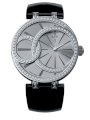 RSW Women's 6025.BS.L1.5.F1 Wonderland Round Stainless-Steel Diamond Patent Leather Watch