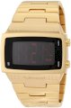  Vestal Men's DBM002 Dolby Metal Polished Gold Digital Watch
