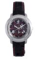 RSW Men's 4130.BS.L1.14.00 Volante Round Black Dial Chronograph Sapphire Crystal with Red Topstitching Watch