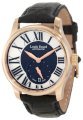 Louis Erard Women's 92602OR02.BACs6 Emotion Automatic Rose Gold Black Alligater Leather Watch
