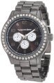 Vernier Women's VNR11088GN Chrono Look Glitz Bracelet Quartz Watch
