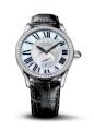 Louis Erard Women's 92310SE01.BAV04 Emotion Automatic Mother of Pearl and Silver Dial Alligater Diamond Watch