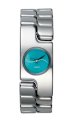 Alessi Women's AL15001 Mariposa Stainless-Steel Bracelet and Blue Dial Watch