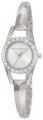  French Connection Women's FC1038S Classic Round Silver Crystals Watch