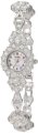 Pedre Women's 4620SX Silver-Tone Crystal Bracelet Watch