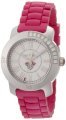 Juicy Couture Women's 1900545 BFF Hot Pink Jelly Strap Watch