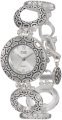 Golden Classic Women's 2148 SILV Come Around Uniquely Designed Silver Round Watch