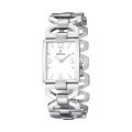  Festina Women's Dame F16557/2 Silver Stainless-Steel Quartz Watch with White Dial
