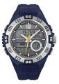 Tekday Men's 655270 Digital Blue Plastic Strap Sport Watch