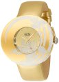 EOS New York Women's 53SGLDSIL Jasmine Gold Leather Strap Watch