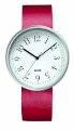 Alessi Record Leather Watch Face Medium Red Record AL 6004
