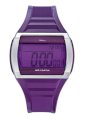 Tekday Kids' 653027 Rectangular Digital Purple Plastic Day Date Sport Watch