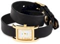La Mer Collections Women's LMGB002 Gold Interchangeable Gift Box: Black, Brown, Gray Straps Watch