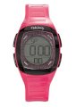 Tekday Kids' 653042 Digital Pink Plastic Strap Sport Watch