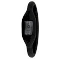 Golden Classic Women's 2174-blk "Sporty Jelly" Skinny Black Silicone Digital Watch