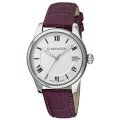 Wenger 0521.103 Women's Terragraph Silver Dial Purple Leather Strap Watch