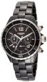 K&Bros  Unisex 9429-1 C-901 Full Ceramic Chronograph Black Watch