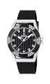  Festina Women's Dream F16563/3 Black Rubber Quartz Watch with Black Dial